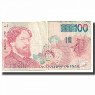 [ 623342] Banknote,  Belgium,  100 Francs,  Km:147,  Vf