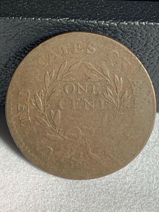 1795 Liberty Cap Large Cent - Plain Edge and One Cent in High Position 3
