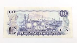 1971 Canada 10 Ten Dollar TC Canadian Circulated Replacement Banknote I116 2