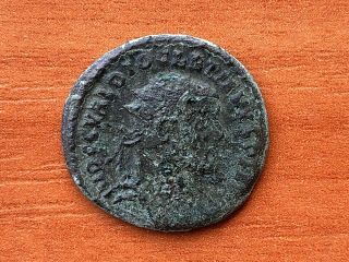 Roman Empire - Diocletian 284 - 305 AD AE Antoninianus Ancient Roman Coin 2