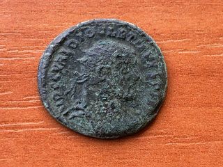 Roman Empire - Diocletian 284 - 305 AD AE Antoninianus Ancient Roman Coin 4