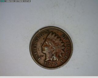 1895 Indian Head Cent Penny 1c Old (78 - 231 M8)