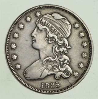 1835 Capped Bust Quarter 3984
