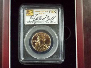 2000 - P Pgcg Sp67 Glenna Goodacre $1 Native American Coin