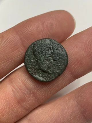 RARE Ancient Roman Coin Provincial IONIA CLAUDIUS,  AGRIPPINA 49 - 50AD STAG 5.  62g 2