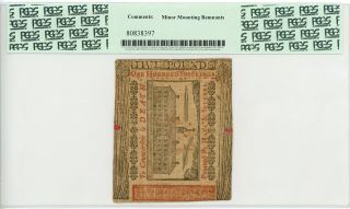 (PA - 176) April 10,  1775 Five Pounds PENNSYLVANIA Colonial Currency - PCGS AU 55 2