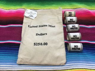 Us Bag Presidential $250.  00 James Monroe (p) 2008,  5 Rolls $10.  00 Halves
