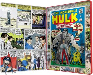 MARVEL COMICS - THE INCREDIBLE HULK 1 - SILVER FOIL 1 OZ.  - THIRD IN SERIES 3