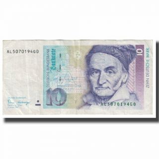 [ 622735] Banknote,  Germany - Federal Republic,  10 Deutsche Mark,  1989