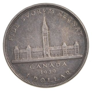 Silver Dollar 80 1939 Canada Canadian Asw.  60 Troy Ounces 847