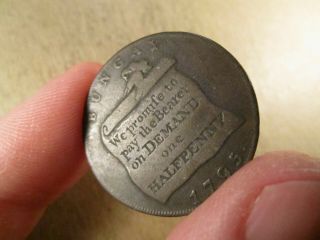 1795 Great Britain Half Penny Conder Token,  Bungay/for The Use Of Trade,