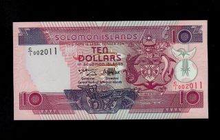 Solomon Islands 10 Dollars (1997) C/1 Pick 20 Unc.