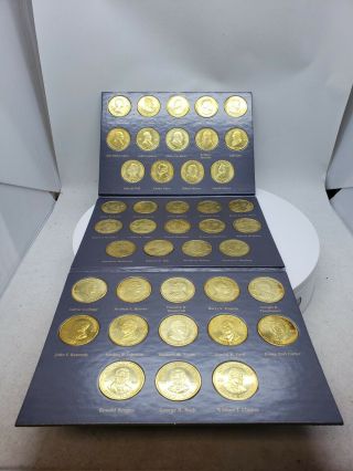 A Coin History Of The Us Presidents 41 Coin Complete Set In Book Reader 