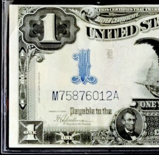 1899 Black Eagle Silver Certificate Gem Bu,  Stunning Color Nr 08426