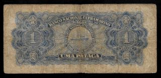 World Paper Money - Macau 1 Pataca 1945 P28 @ VG Cond ; Ref.  106 2