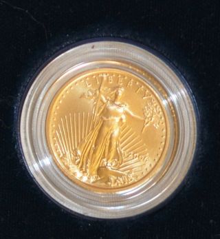 2006 Bu 1/4 Oz $10 Gold American Eagle