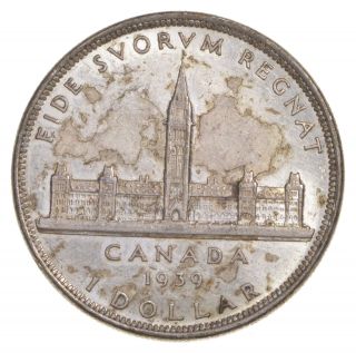 Silver Dollar 80 1939 Canada Canadian Asw.  60 Troy Ounces 828