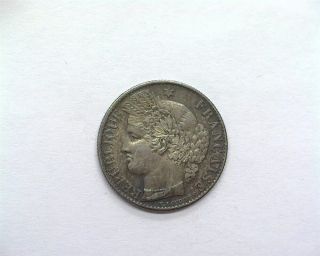 France 1881 - A Silver 50 Centimes Uncirculated