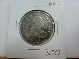 1805 Draped Bust Silver Quarter