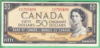 1954 Bank Of Canada Twenty Dollars