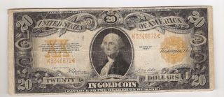 Usa $20 1922 Gold Certificates Rare
