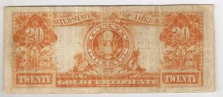 USA $20 1922 Gold Certificates Rare 2