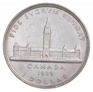Silver Dollar 80 1939 Canada Canadian Asw.  60 Troy Ounces 805
