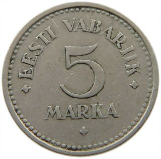 Estonia 5 Marka 1922 Rx 143
