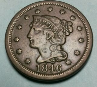 1846 N - 11 Large Cent 24
