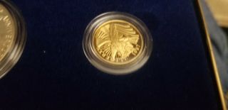 1987 United States Constitution 2 Coin Proof Set,  $5 Gold,  $1 Silver 2
