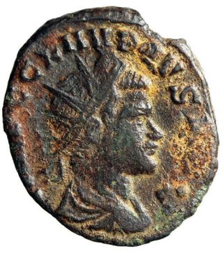 Good Portrait Claudius Ii Gothicus Roman Coin " Wearing Radiate Crown " Certified