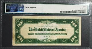 1934 $1000 FEDERAL RESERVE NOTE St.  Louis Fr 2211 - H PMG 30 Very Fine A1232 2