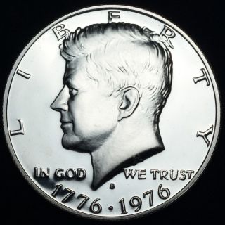 1776 1976 S Kennedy Bicentennial Half Dollar Proof From 1975 Us Proof Set