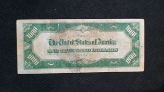 1934 ONE THOUSAND DOLLAR FED RESERVE NOTE CHICAGO HIGHLY SOUGHT $1000 Bill 4