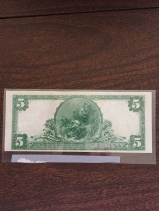 US Paper Money Large Size Note 5