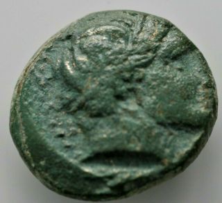 Philip Ii Of Macedon Ae 21mm/17mm.  Kings Of Macedon.  Philip Ii (359 - 336 Bc).  Obv.