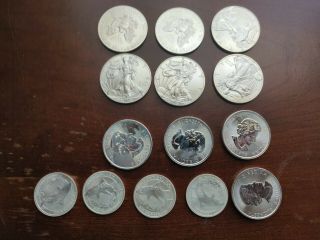 12.  75 Oz Of Silver Coins