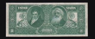 US 1896 $2 Education Silver Certificate FR 248 VF (- 426) 2