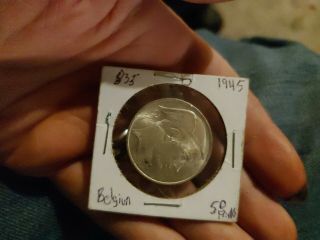 1945 Belgium 50 Francs.  835