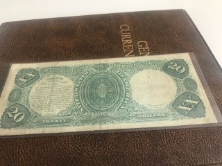 1880 $20 United States Legal Tender Note Bruce/Roberts 2