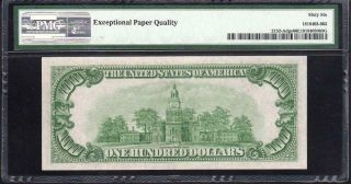 GEM 1934 $100 BOSTON Federal Reserve Note FRN PMG 66 EPQ Fr 2152 - a A02604322A 3