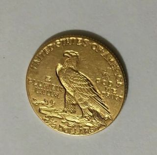 1914 Indian Head Type $2.  50 Dollar Quarter Eagle Key Coin MS 4