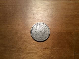 Big Semi - Key 1888 Liberty V Nickel,  Vg,  /fine Reverse Die Bubble 4173