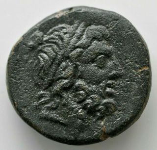 Amisos,  Pontos,  Civic Issue,  Ae20,  7.  7 G.  120 - 63 Bc.  Laureate Head Of Zeus Right