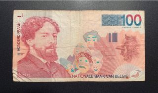 Belgium 100 Francs P - 147 1994 - 1997