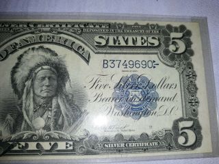 $5 Large Note 1899 SILVER certificate 11