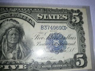 $5 Large Note 1899 SILVER certificate 2