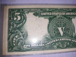 $5 Large Note 1899 SILVER certificate 3