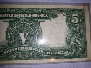 $5 Large Note 1899 SILVER certificate 4