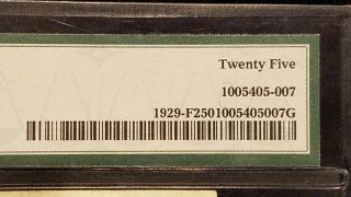 2003 $1 FRN F 77777777 K PMG 25 Solid Serial Number all lucky 7s ◇ Atlanta ◇ 3